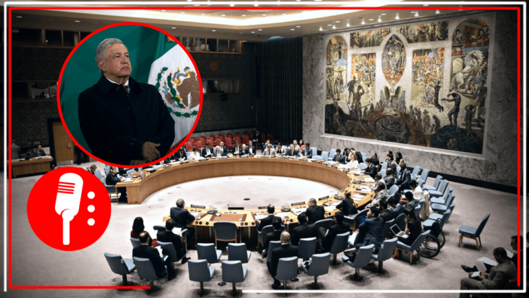 Cancillería Mexicana presenta propuesta &#8220;Acuerdo Urgente por la Paz&#8221; del Presidente López Obrador ante la ONU