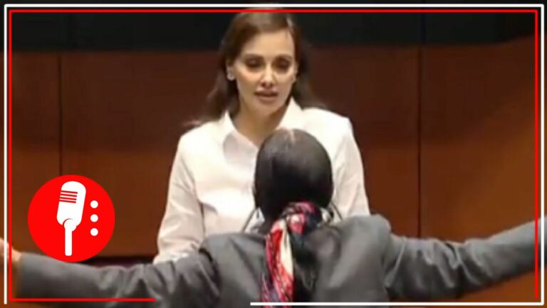 Provocó el caos: Lilly Téllez explota frente al Senado y llama “hienas” a senadores de Morena