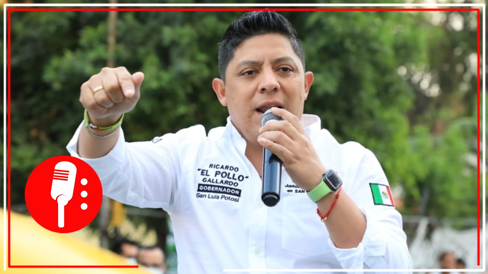 Sedena vigiló a Ricardo Gallardo, gobernador de SLP