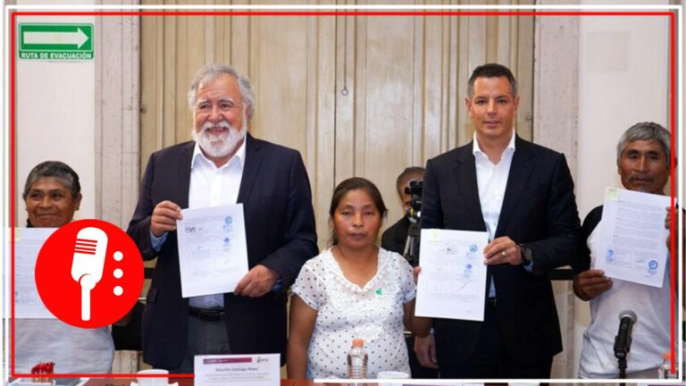 Histórico: Firma de acuerdo de paz entre comunidades mixtecas pone fin a disputa de 30 años