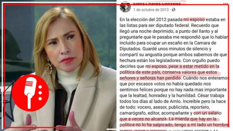 &#8216;El Rey del Cash&#8217;: Explotan contra Elena Chávez por no presentar ninguna prueba en sus acusaciones