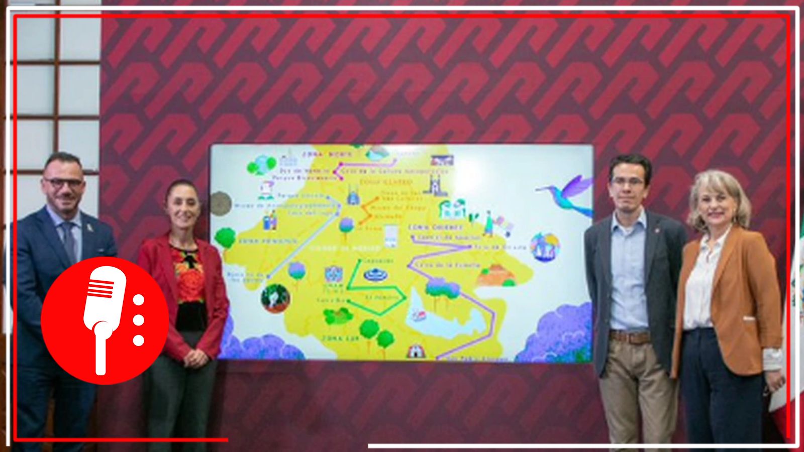 Claudia Sheinbaum presenta alianza con Airbnb para impulsar turismo digital en CDMX