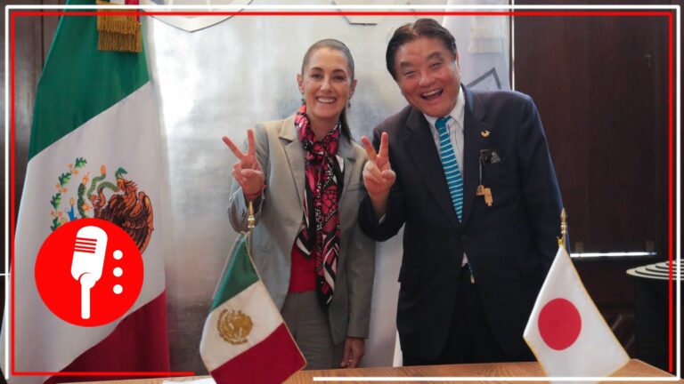 “Fue una reunión fraterna”: Se reúne Claudia Sheinbaum con Takashi Kawamura