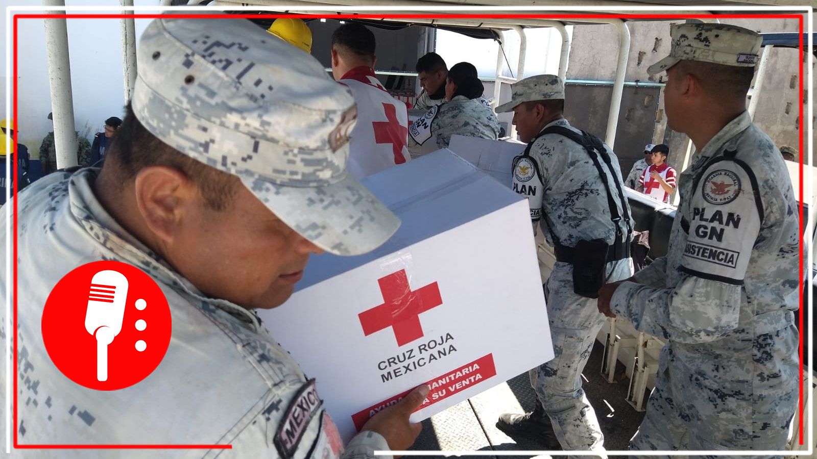 GN refuerza “Plan GN-A”, para auxiliar a familias afectadas por el paso del huracán Roslyn en Nayarit