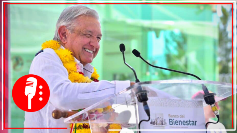 López Obrador inaugura sucursal del Banco del Bienestar en Mitla, Oaxaca