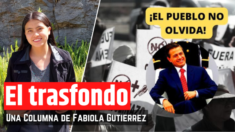 EL PUEBLO NO OLVIDA
