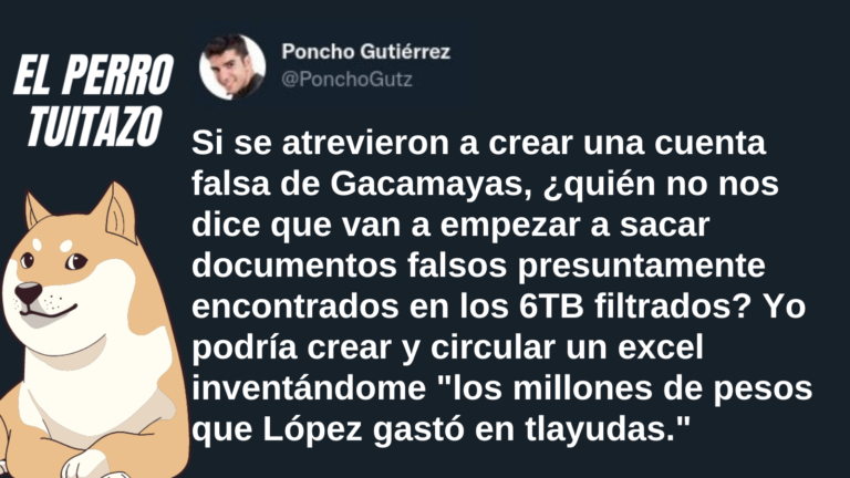 El Perro Tuitazo: No fiarse de los documentos filtrados a la Sedena