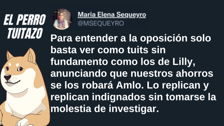 El Perro tuitazo: la derecha no se toma el tiempo para investigar