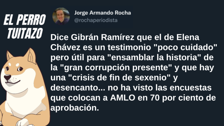 El Perro Tuitazo: A Gibrán le hace falta mirar las encuestas