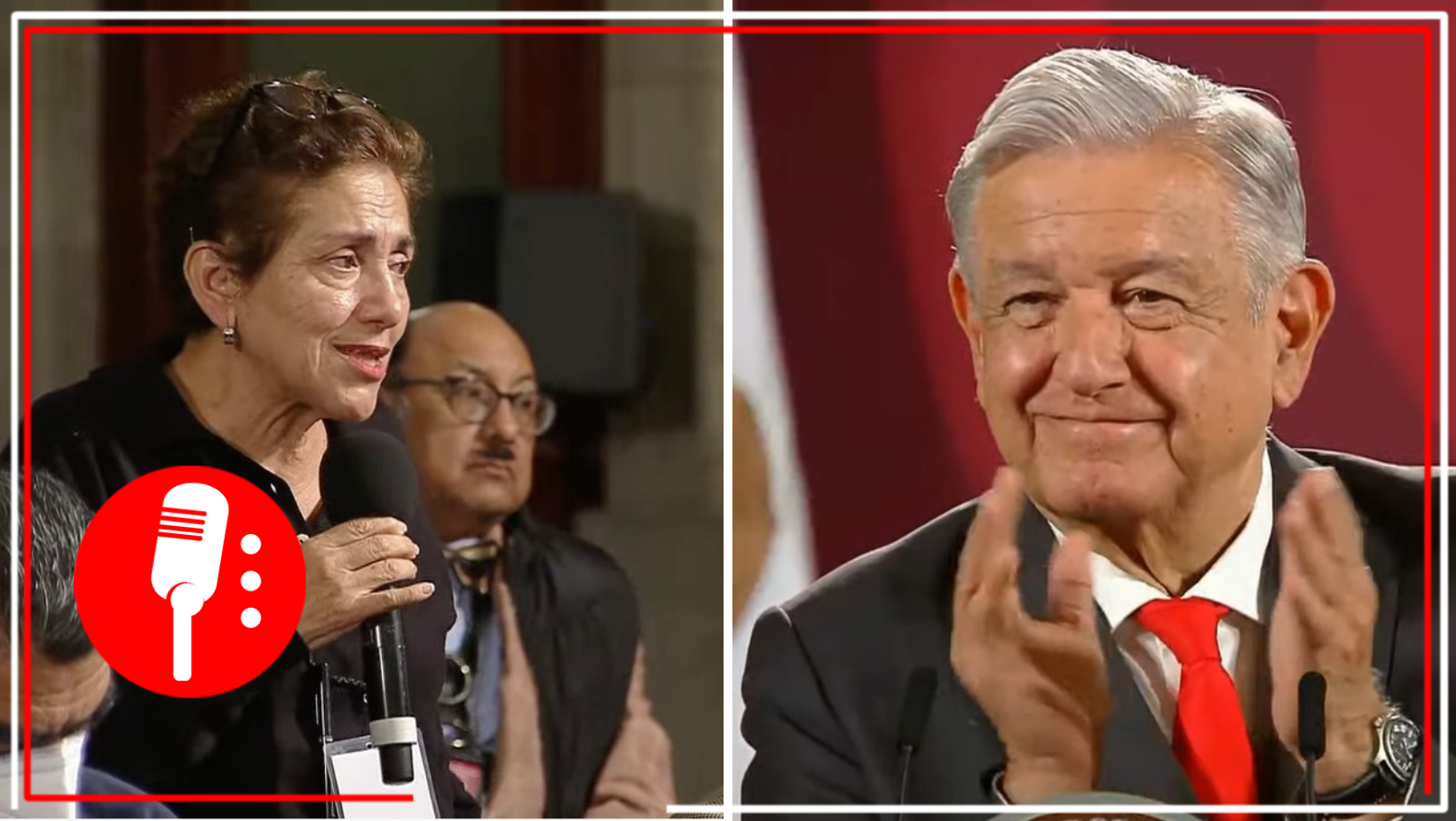 Aplaude López Obrador a la periodista Susana Carreño por el desempeño de su trabajo periodístico como activista en Medio Ambiente