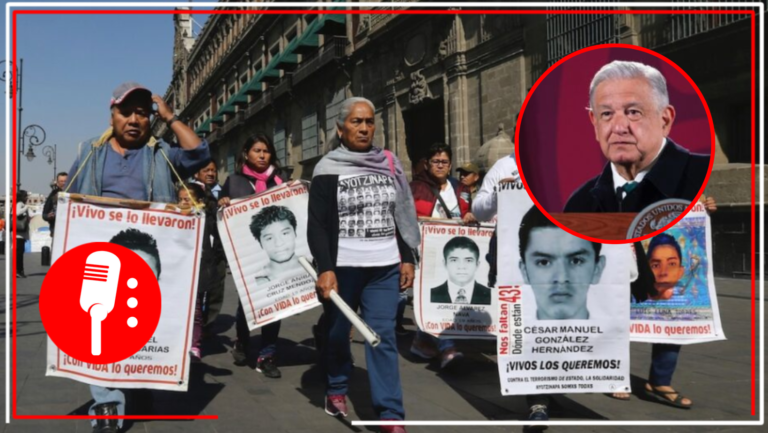 López Obrador se reúne con madres y padres de normalistas de Ayotzinapa