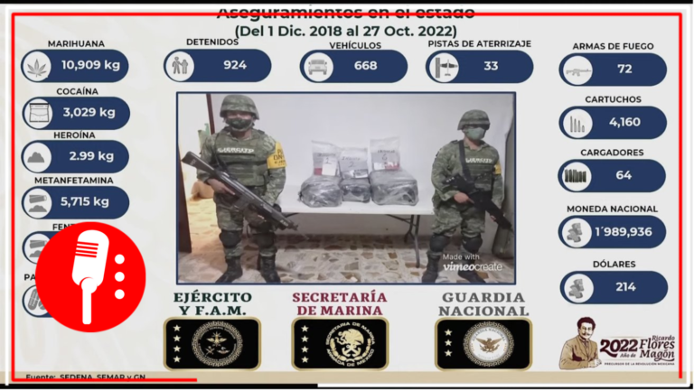 Rafael Ojeda, titular de la Semar, presentó el informe de seguridad de Baja California Sur