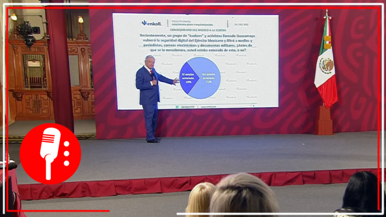López Obrador expone fracaso del hackeo que sufrió la Sedena por parte del grupo “Guacamaya”