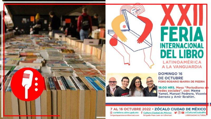 Meme Yamel, Amir Ibrahim, Manuel Pedrero y Vicente Serrano, participarán en la XXII edición de la Feria del Libro