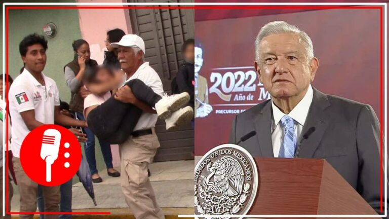 AMLO instruye a Rosa Icela atender caso de niños intoxicados en escuelas de Chiapas