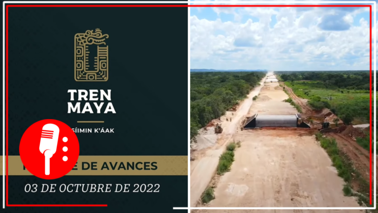 Fonatur presenta avances en la construcción del Tren Maya