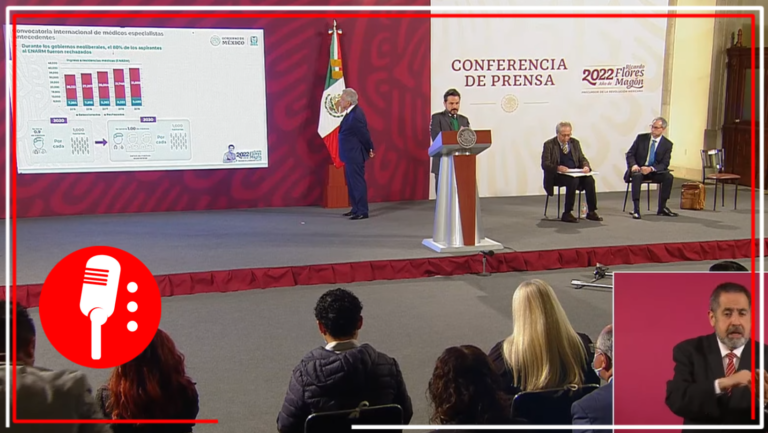 &#8220;El problema nunca fue falta de talento&#8221;: Zoé Robledo informó nueva convocatoria internacional de médicos especialistas