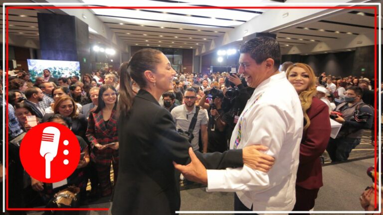 “¡Presidenta, presidenta!”: Reciben con vitoreos a Claudia Sheinbaum durante el Encuentro Nacional Municipalista
