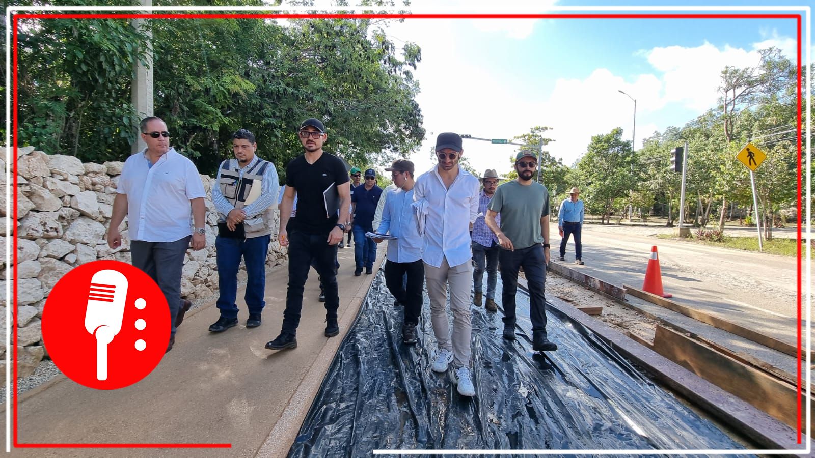 Presenta Sedatu avances de la primera etapa de la ciclovía del Parque Nacional de Jaguar