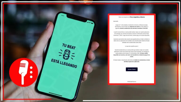 Adiós Beat: El servicio de movilidad se despide de México debido a “feroz competencia”