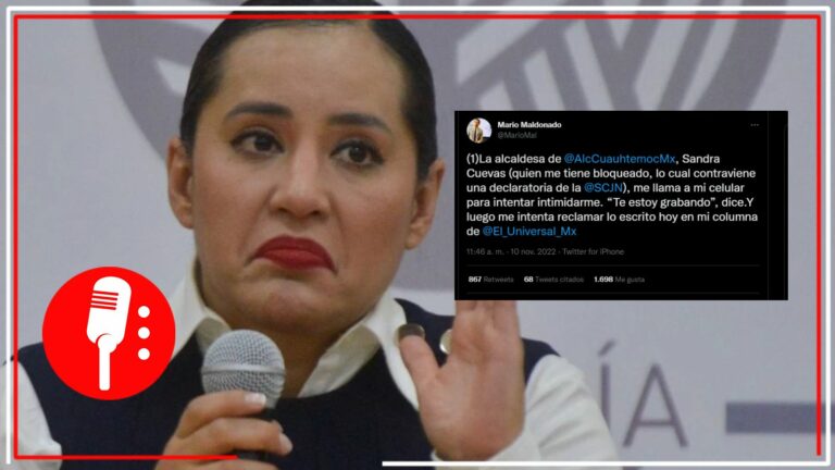 Periodista acusa a Sandra Cuevas de intimidación tras dar a conocer sus posibles nexos con Rautel &#8216;N&#8217;