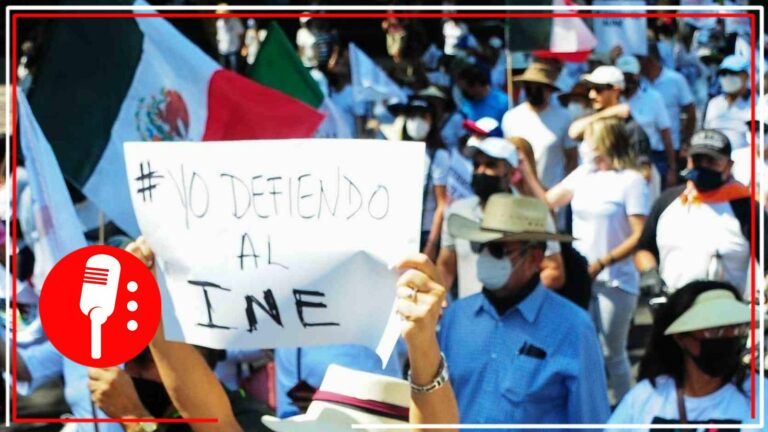 “Demócratas” invitan a golpear a periodistas que intenten cubrir la marcha en defensa del INE