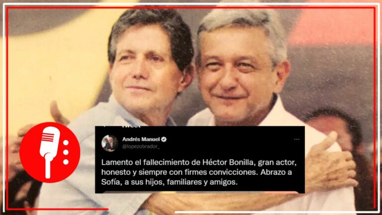 Gran actor, honesto y siempre con firmes convicciones: Lamenta AMLO fallecimiento del primer actor, Héctor Bonilla