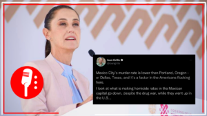 Claudia Sheinbaum destaca que la CDMX tiene tasa de homicidios menor que ciudades de Estados Unidos