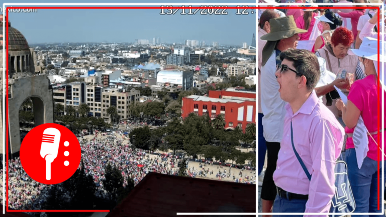 Fracasa la marcha “fifi” a favor del INE