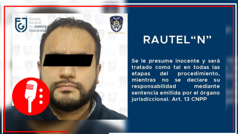 Juez de control vincula a proceso a Rautel “N” por su probable participación en el feminicidio de Ariadna