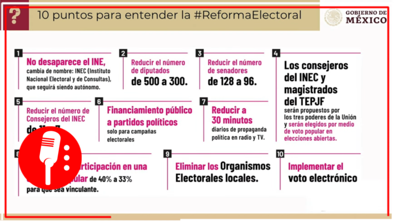 Elizabeth Vilchis indicó que la Reforma Electoral no busca desaparecer al INE