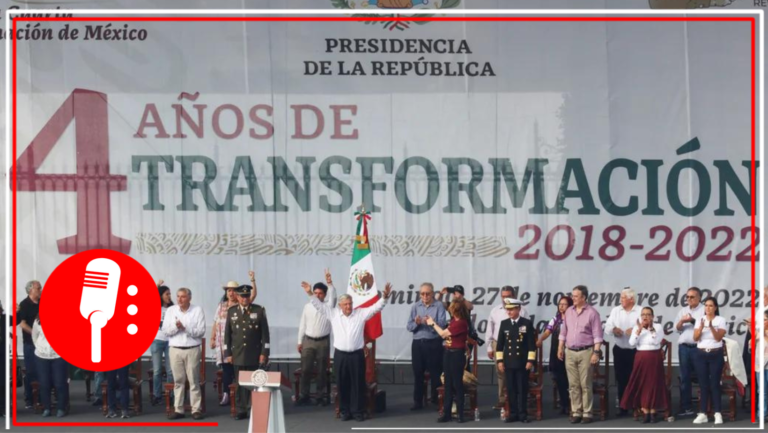 4 años de transformación; López Obrador brindó un mensaje al pueblo de México sobre los logros y avances de la 4T