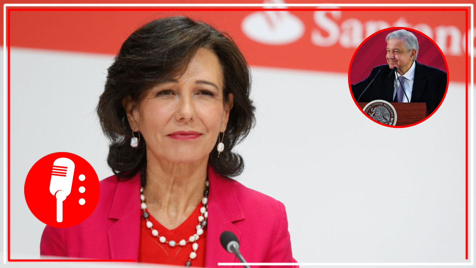 Ana Botín consideró que la estrategia de la 4T contra la inflación ha sido mejor que la de países europeos