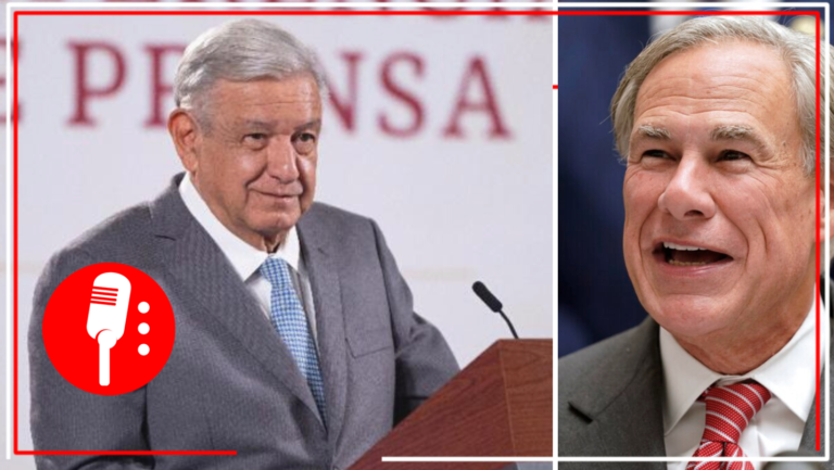 López Obrador da cátedra de política exterior a Greg Abbott, gobernador ultraderechista de Texas