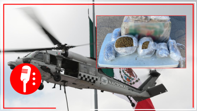 La Guardia Nacional localiza paquetes con aparente marihuana en 12 estados del país