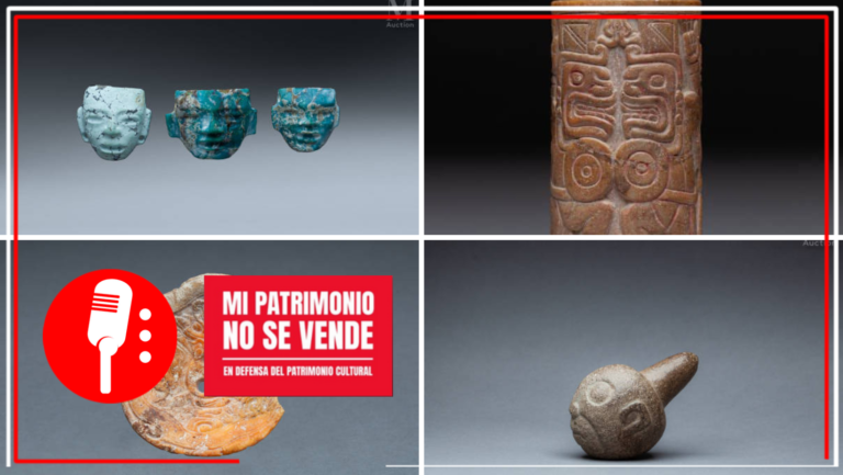 INAH denunció ante la FGR una subasta parisina que ofertará más de 80 piezas arqueológicas mexicanas