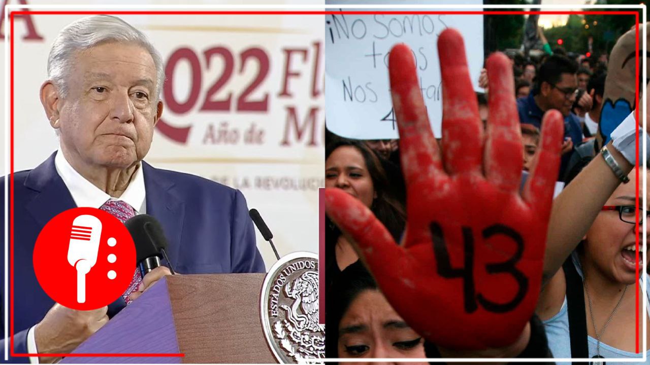 AMLO reitera que no permitirá que se use el caso de los 43 por los “zopilotes” y sus medios de comunicación