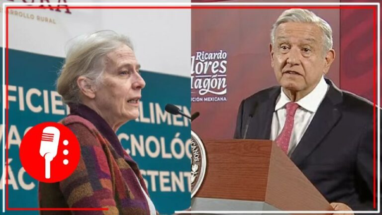 AMLO afirma que Elena Burns ayudará en otras tareas, esto tras su remoción de la Conagua