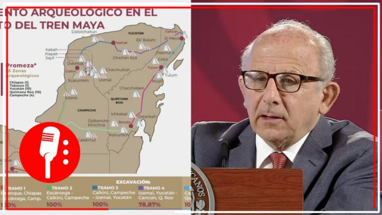 INAH presenta avances de rescate arqueológico en los tramos del Tren Maya