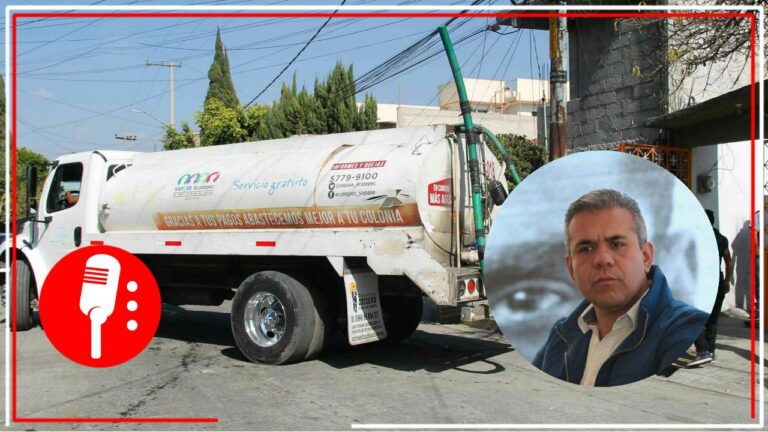 Adultos mayores de San Cristóbal, Ecatepec, denuncian que el gobierno municipal a cargo de Fernando Vilchis, no ha regularizado el suministro del agua