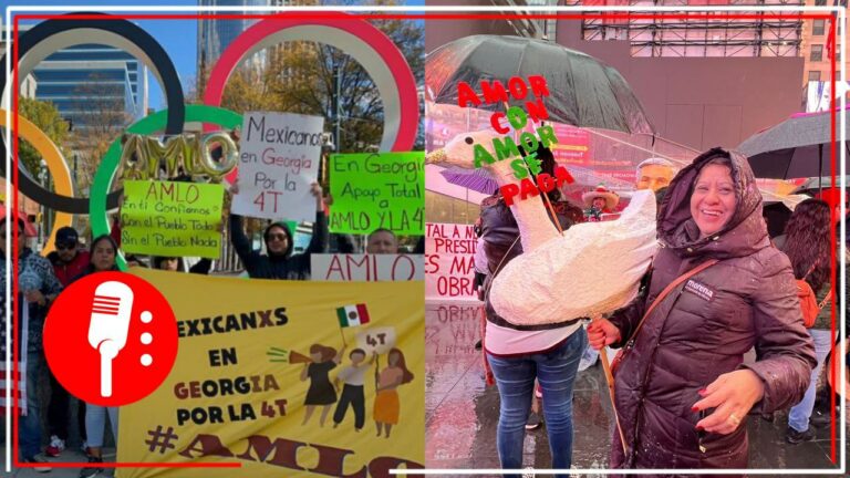 Desde varias ciudades de Estados Unidos, paisanos organizan marchas en respaldo al Presidente y la 4T