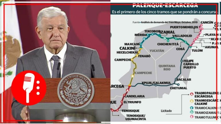 Gobierno y Grupo México buscan acuerdo luego de que la empresa decidiera ya no construir Tramo 5 del Tren Maya