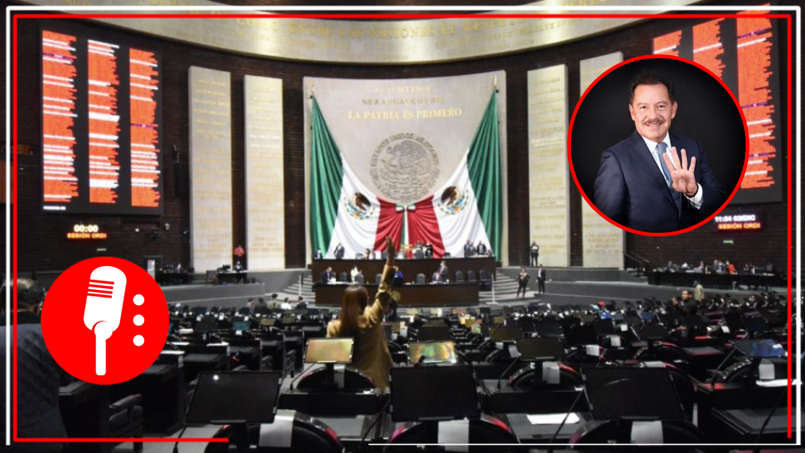Cámara de Diputados aplaza discusión de la Reforma Electoral hasta el próximo martes 6 de diciembre