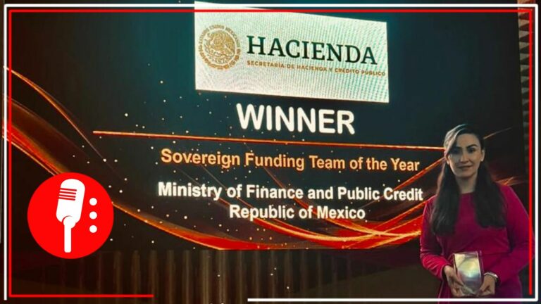 México gana el premio anual de financiamiento soberano 2022
