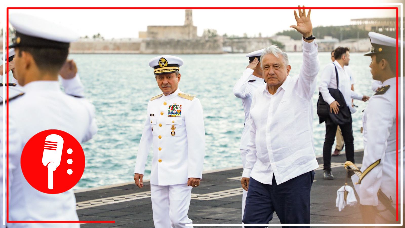 Encabeza AMLO rehabilitación del Fuerte de San Juan de Ulúa en Veracruz