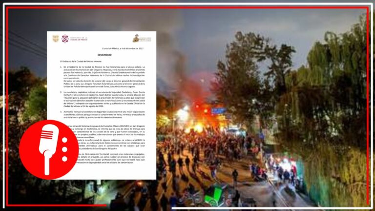 “No hay tolerancia”: Gobierno de la CDMX destituye a dos funcionarios tras conflicto en Xochimilco