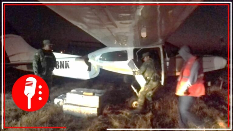 Ejército asegura aeronave con 469 kilogramos de cocaína en Sinaloa