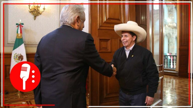 Lamenta AMLO destitución de Pedro Castillo en Perú; llama a respetar Derechos Humanos