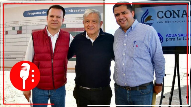 Supervisa AMLO proyecto Agua Saludable para la Laguna en Durango