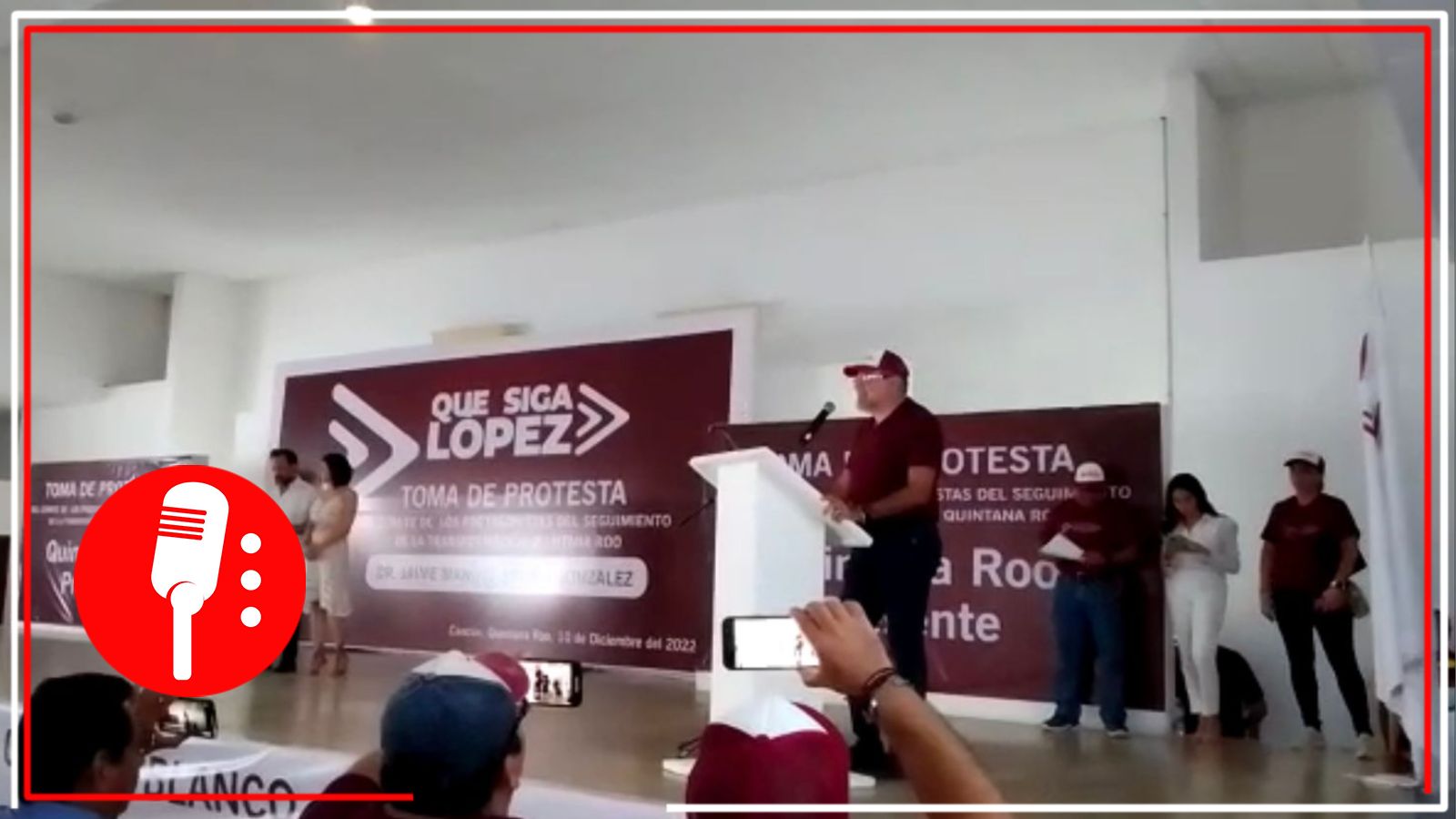 Instalan en Quintana Roo comité “Que siga López” a favor del Secretario de Gobernación, Adán Augusto